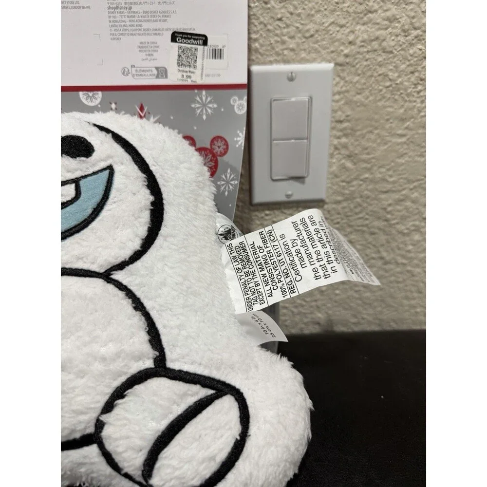 Disney Snowgie Plush Pillow Cushion